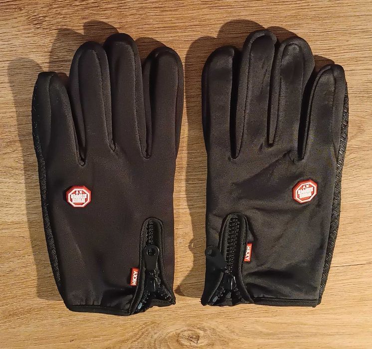 rękawiczki sportowe na rower do biegania do morsowania