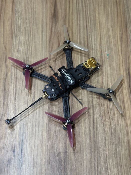 dron fpv 5' na 6s wizja cyfra rama Armattan Badger + 5 baterii 6s