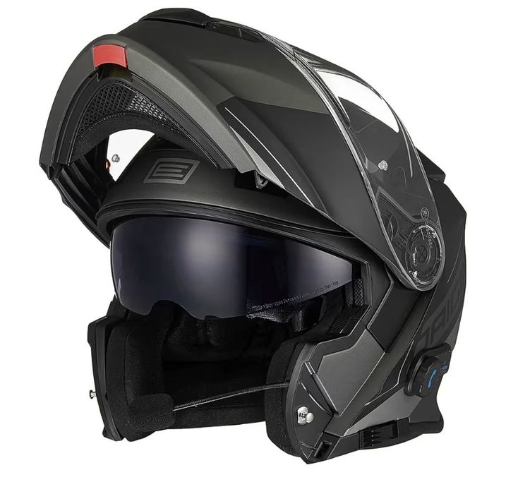 Capacete modular com Bluethot