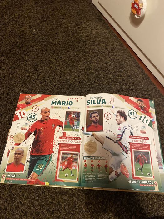 Caderneta FOME DE VENCER completa 2021