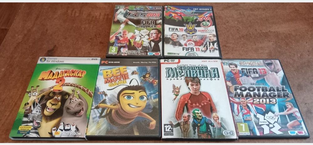 Продам диски игровые от 20 до 55 грн