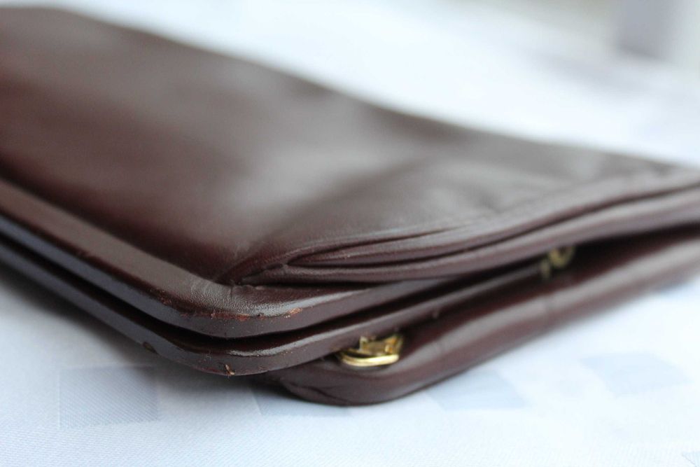 Torebka Kopertowa Brązowa Karnawał Sylwester Lata 20