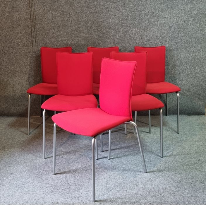 Krzesła Randers lata90 6 sztuk Design Denmark