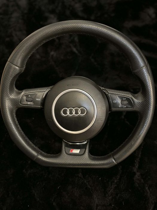 Kierownica multifunkcyjna Audi A8 D3 ściętą dołem pasuje do A4 B6 B7