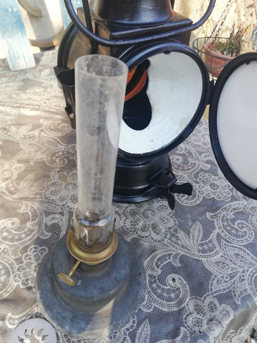 PKP lampa kolejowa naftowa.