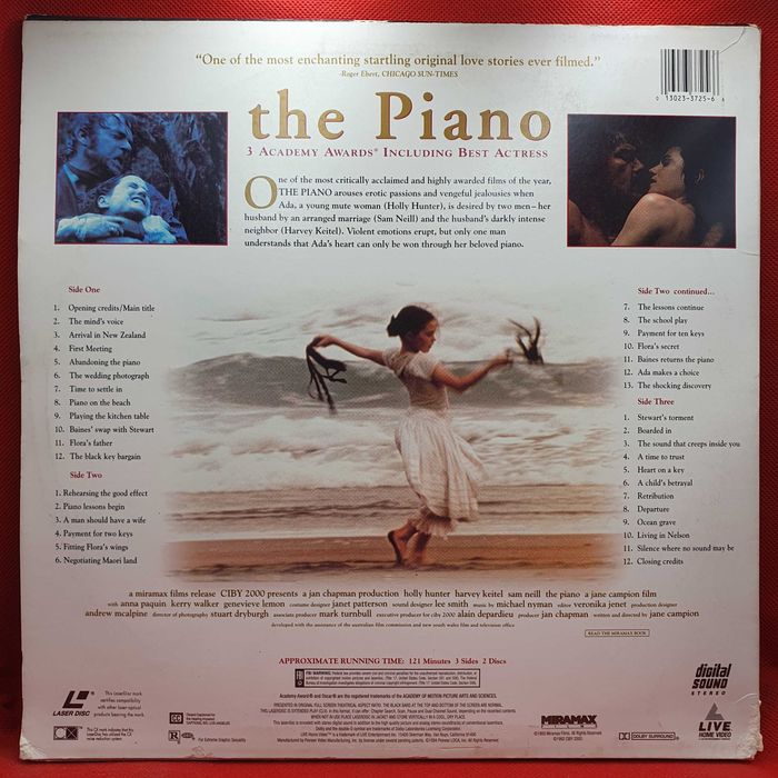 Laser Disc - The Piano