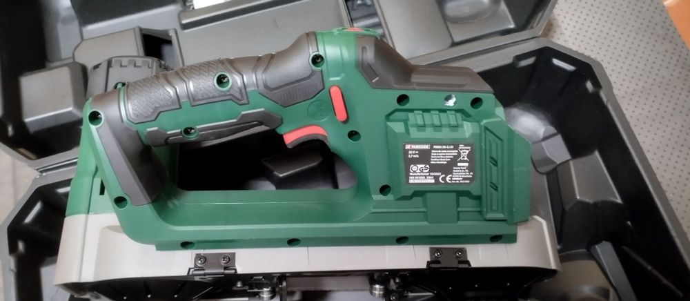 Serra de fita a bateria 20V Parkside