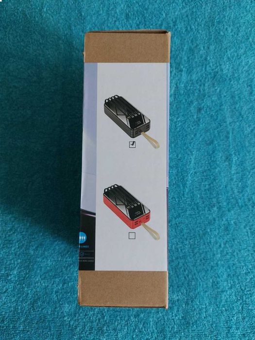 Павербанк 60000 з ліхтариком PowerBank с фонариком