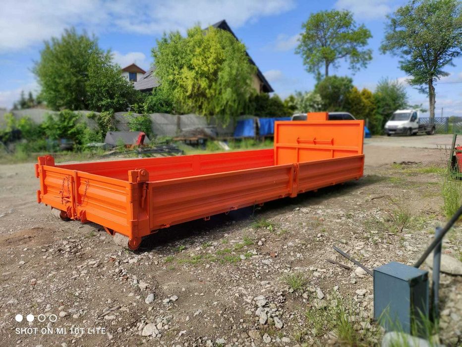 PLATFORMA HAKOWA PDH6,z burtami,transportowa,pod przewóz maszyn