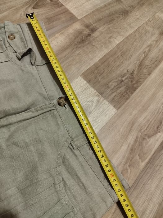 Spódnica casualowa vintage Quiosque XL len