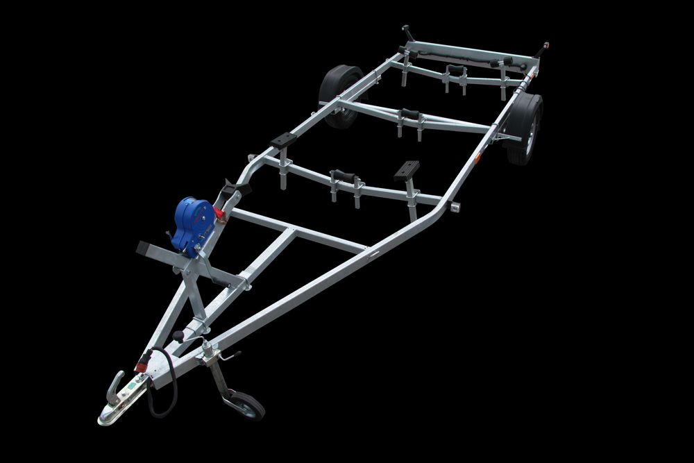 Nowa przyczepa podłodziowa PP-750 long, DMC 750 kg, ładowność 500 kg