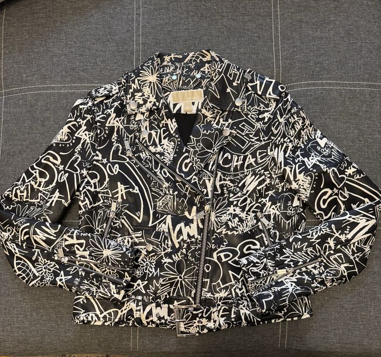 Шкіряна куртка Michael Kors