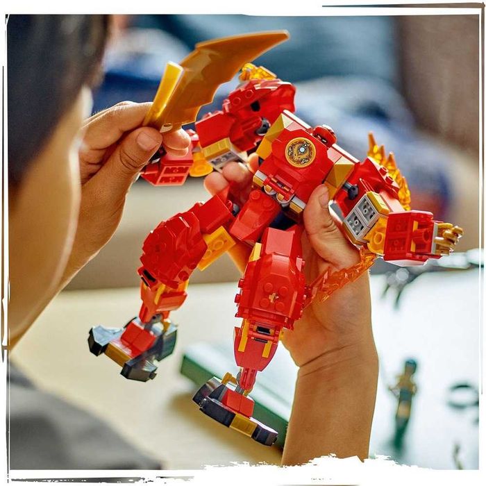 Klocki Lego Ninjago 71808 Mech Żywiołu Ognia Kaia