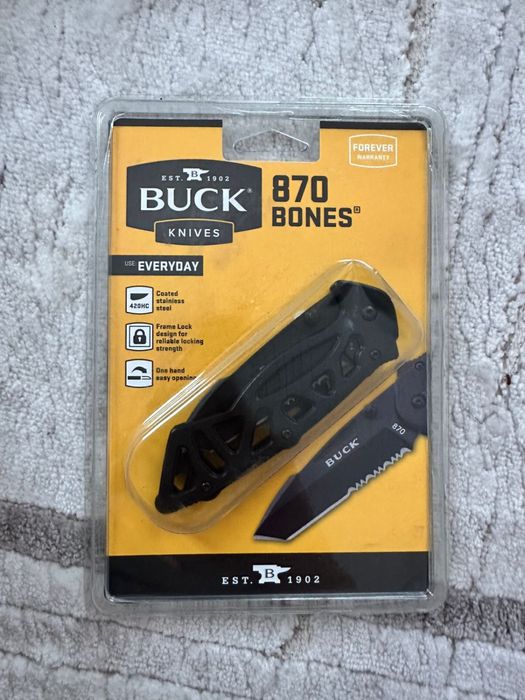 Складной нож Buck 870 bones