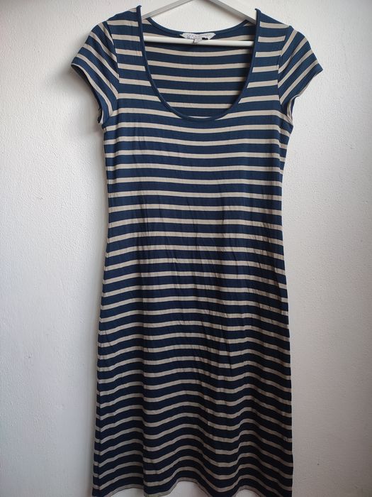 Vestidos às riscas Crew Clothing Company