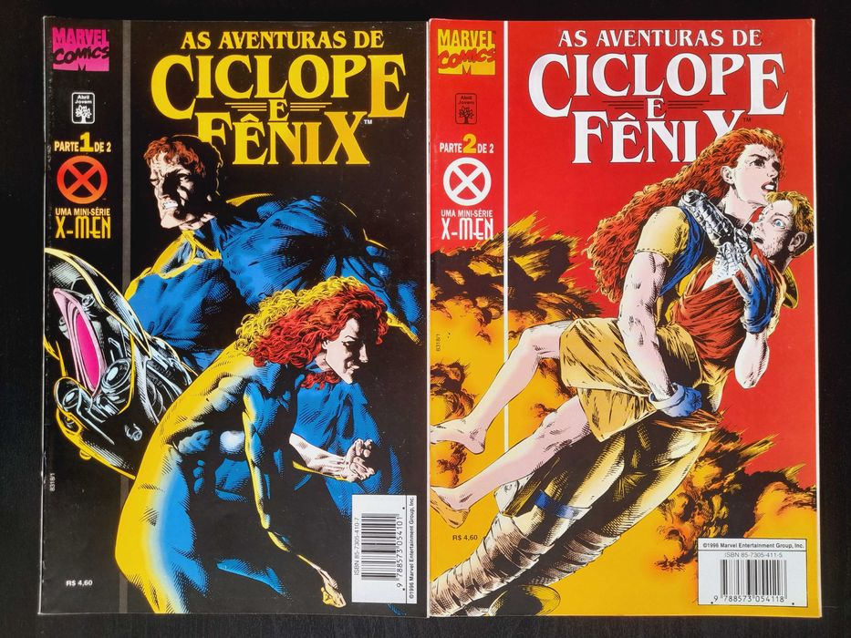 As Aventuras de Ciclope e Fênix 1 e 2 (completo)