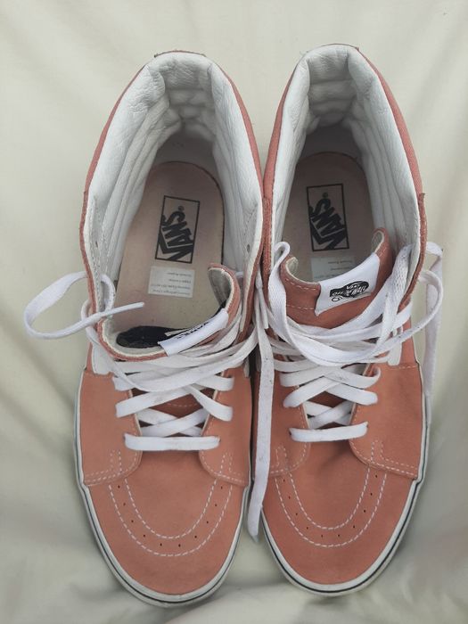 buty sportowe, trampki VANS, jasne