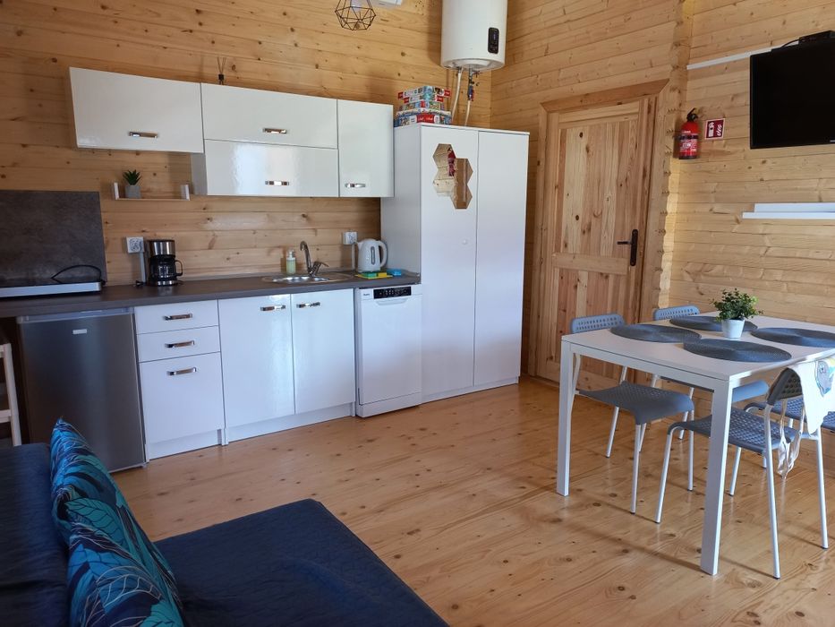 DOMKI nad morzem 400m od plaży GĄSKI klimatyzacja aneks parking