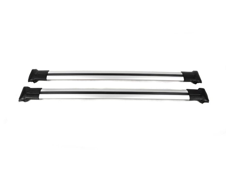 Перемички на звичайні рейлінги без ключа Can V1 2 шт. до 138 см, Чорні