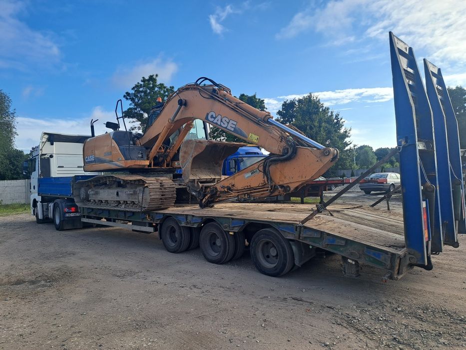 Transport maszyn budowlanych rolniczych