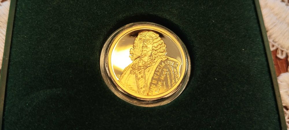 100 zł Jan II Kazimierz - moneta złota