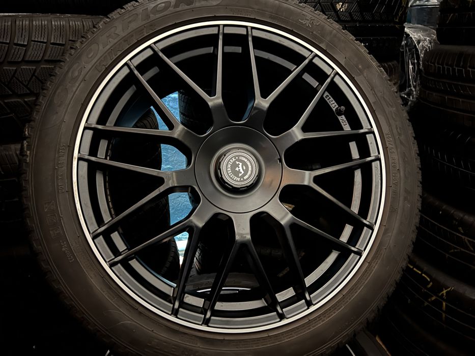 Диски R20 5x112 5x120 MEISTERWERK WHEELS MW17 black matt