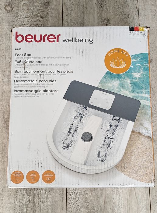 Beurer FB 60 – Wanna do hydromasażu stóp / masażer do stóp