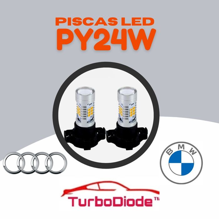Lampada led PY24W led full canbus para BMW e Audi