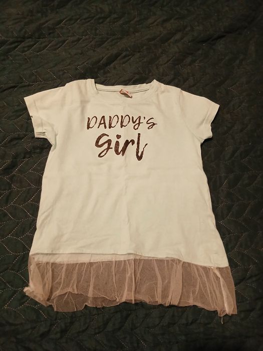 Bluzeczka dziewczęca z falbanka