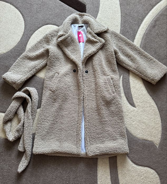 Пальто тедді нове