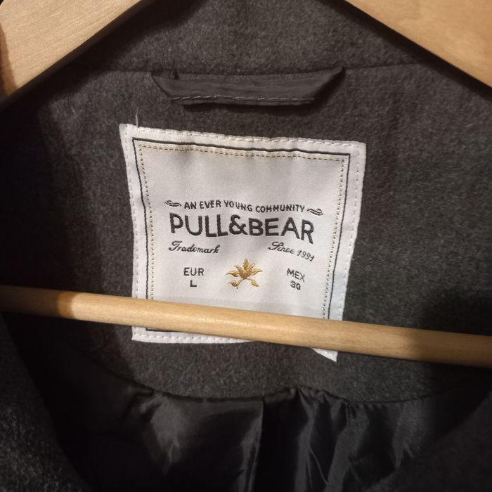 Casaco unisexo 7/8 cinza Tam. L Pull&Bear