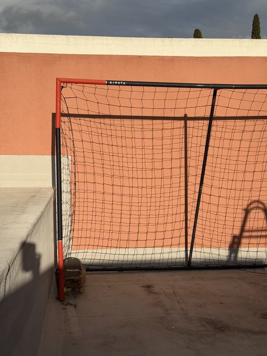 Baliza furebol tamanho L + rede de precisão