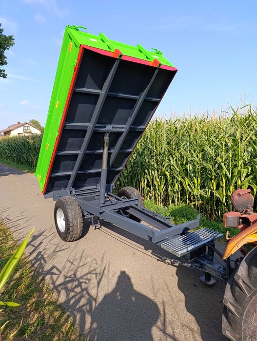 Przyczepa Wywrotka jednoosiowa Fabryczna  NAVTEK z hamulcami