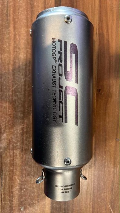 Tłumik motocyklowy SC-Project S1 GP (Replika) – Średnica 51 mm, Nowy