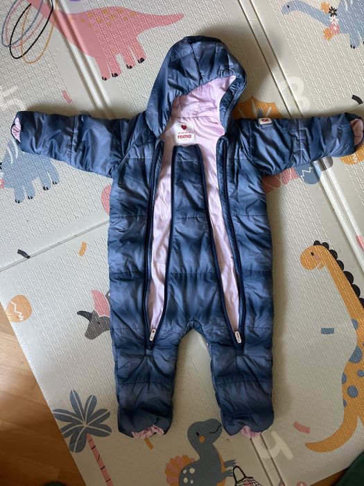 Зимовий дитячий комбінезон Reima 74/80 (унісекс)+поддева