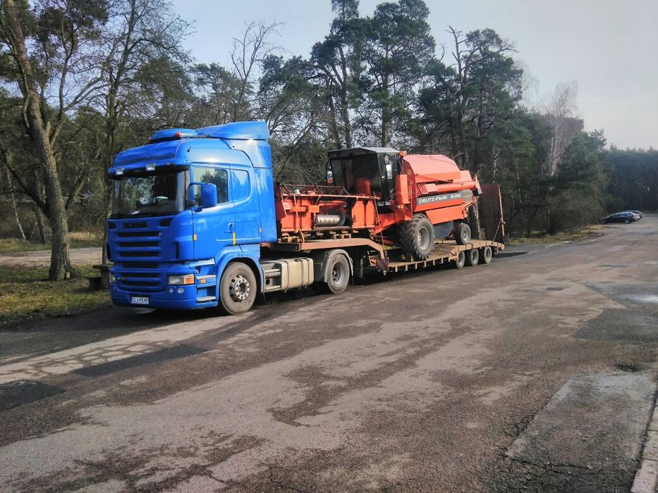 Piasek Ziemia Koparki Ładowarka Transport niskopodwoziowy