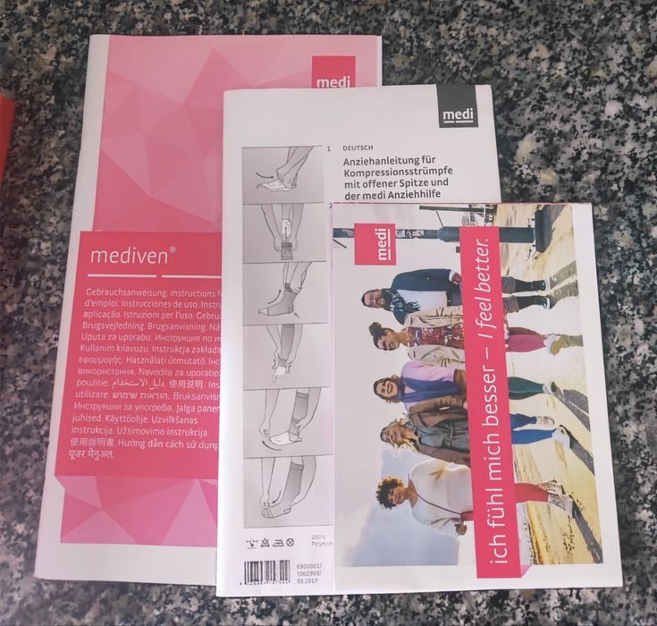 Meias elásticas de compressão