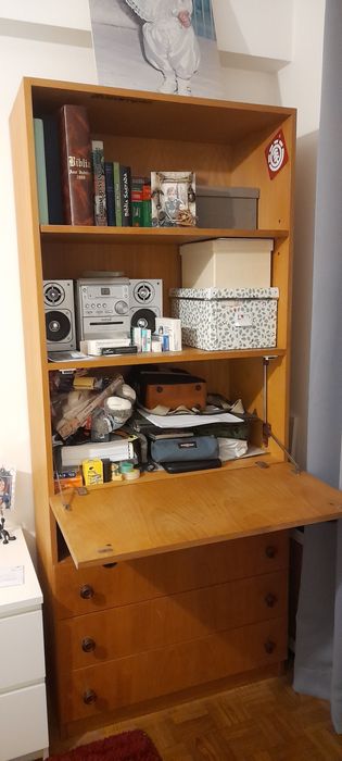 Mobília de quarto em pinho