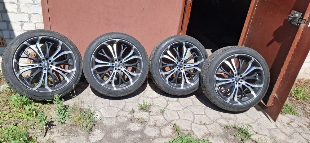 Диски r20 5x110 5x112 з резиною 245/45 r20 Audi  VW Mercedes Subaru