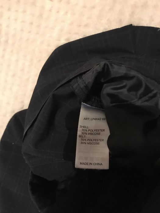 Брюки штаны ostin в клетку со стрелками