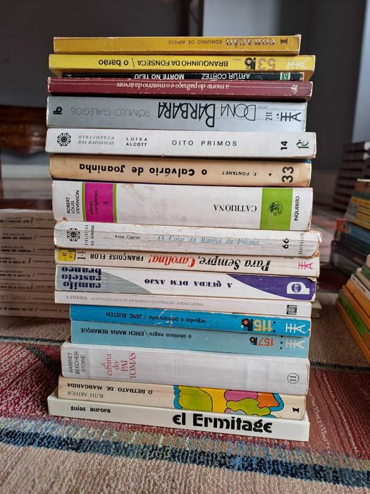 Livros da década de 70/80