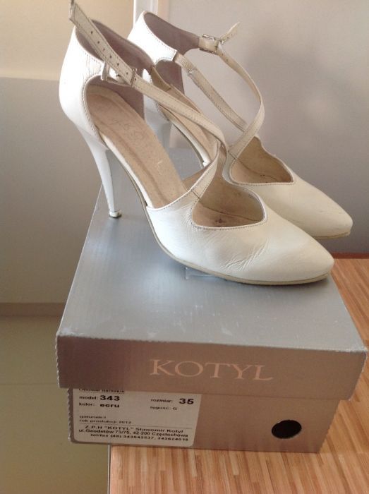 Buty ślubne, do tańca rozmiar 35 Kotyl