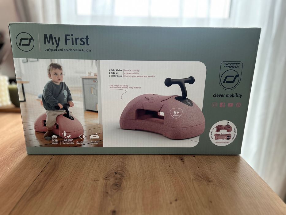 Nowy Scoot and ride my first