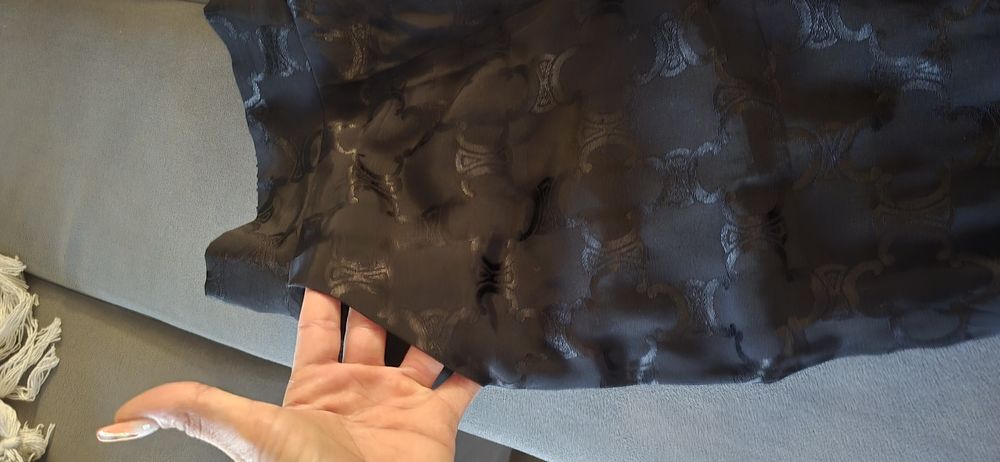 Spodnie satynowe Celine