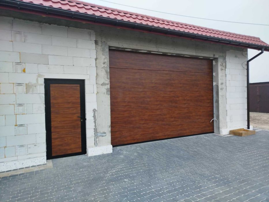 Brama segmentowa garażowa przemysłowa bramy garażowe KRASNOBRÓD