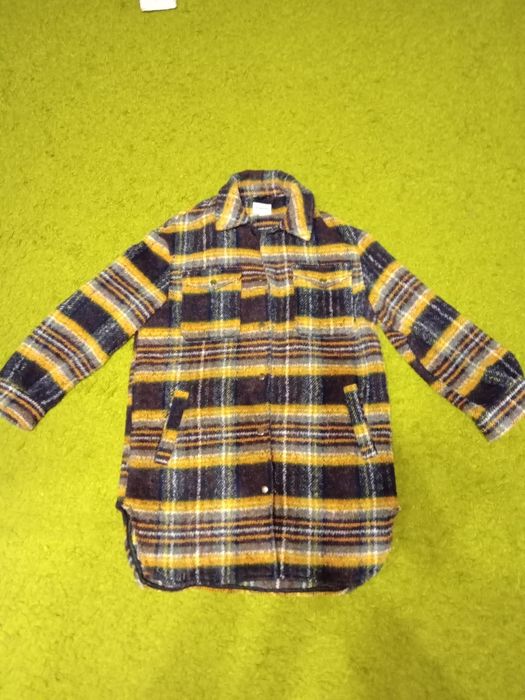 Очень тёплая рубашка в клетку