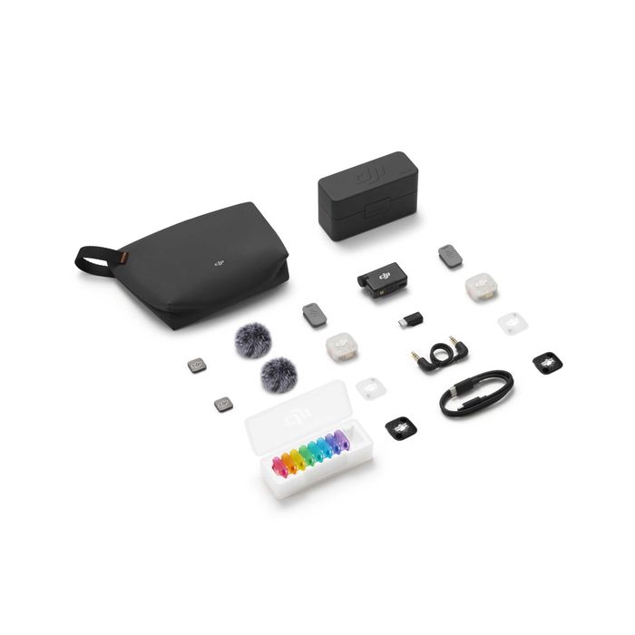 DJI Mic Mini 2S | 2 TX + 1 RX + Charging Case | SELADO | 3 ANOS DE GARANTIA