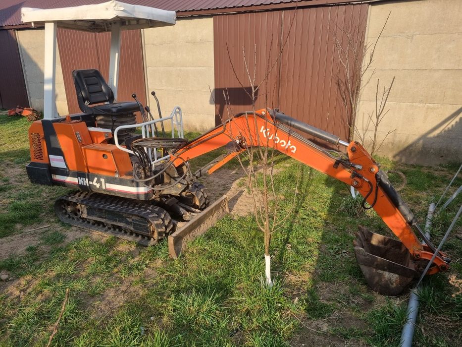 Minikoparka mini koparka Kubota Wynajem wypożyczę