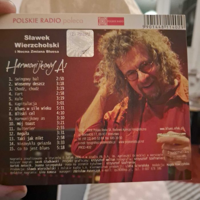 Sławek Wierzcholski Harmonijkowy As CD