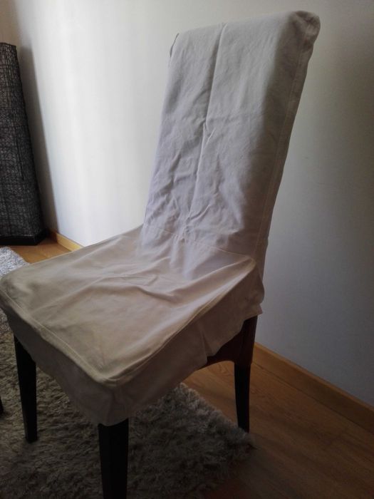 Capa de cadeira de sala jantar
